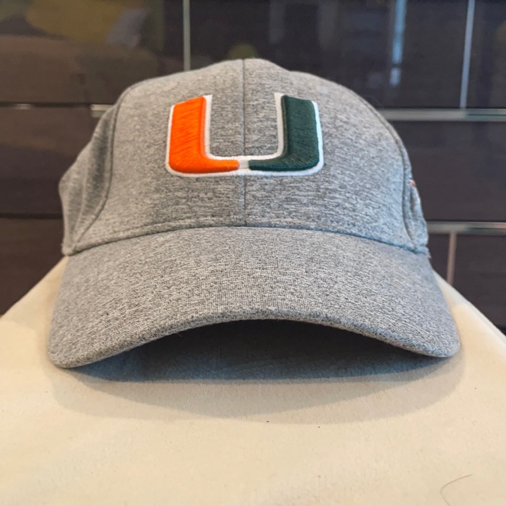 Miami Hurricanes Men’s Hat with logo and mascot